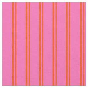 Tecido Padrão Rosa Vermelho e Quente
