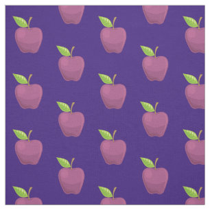 Tecido Padrão Roxo da Apple