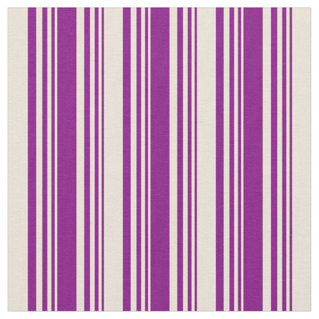 Tecido Padrão Roxo e Bisque (Detalhe)