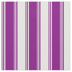 Tecido Padrão Roxo e Branco