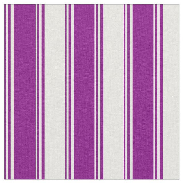 Tecido Padrão Roxo e Branco (Detalhe)