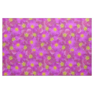 Tecido Padrão Selvagem de Rosa