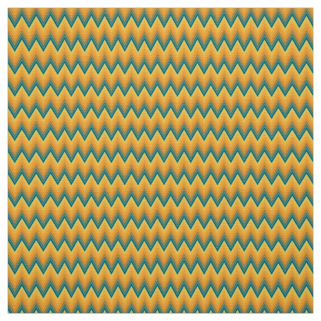 Tecido Padrão simples de diafragma de turquesa a amarelo (Modelo)