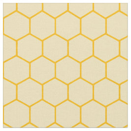 Tecido Padrão simples e elegante de colmeia amarelo claro