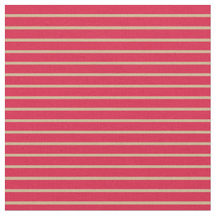 Tecido Padrão Striped colorido de Tom e Crimson