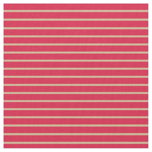Tecido Padrão Striped colorido de Tom e Crimson (Detalhe)