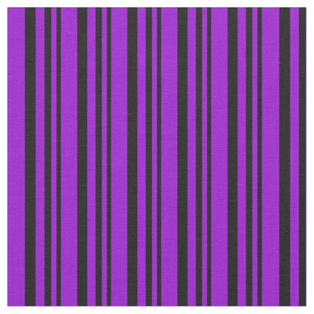 Tecido Padrão Striped/Links com Cor Violeta Preta e Escur (Detalhe)