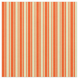 Tecido Padrão Tan e Red Striped/Links