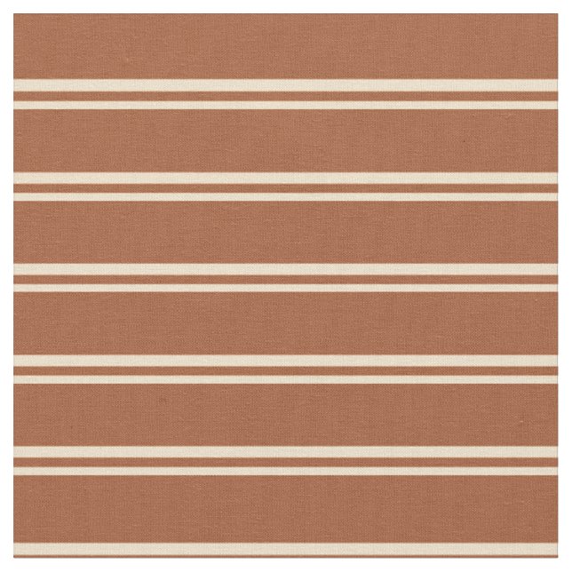 Tecido Padrão Tan e Sienna Lines/Stripes (Detalhe)