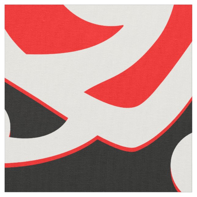 Tecido Padrão Tradicional Maori Kowhaiwhai (Detalhe)