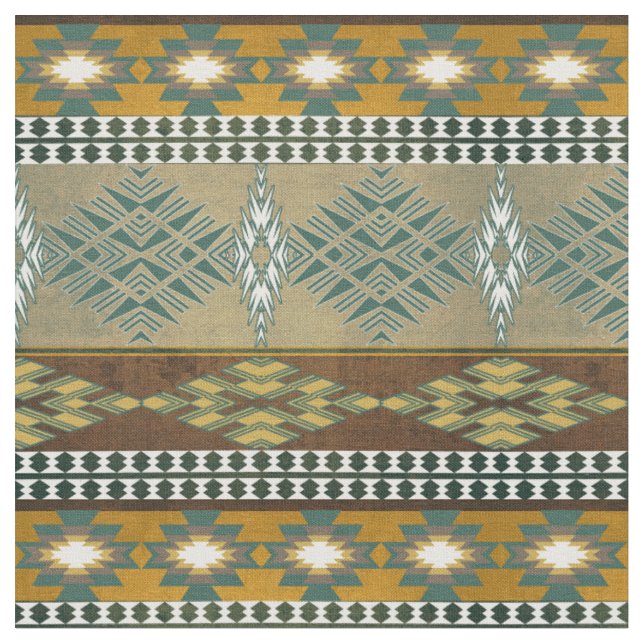 Tecido Padrão tribal sudoeste (Detalhe)