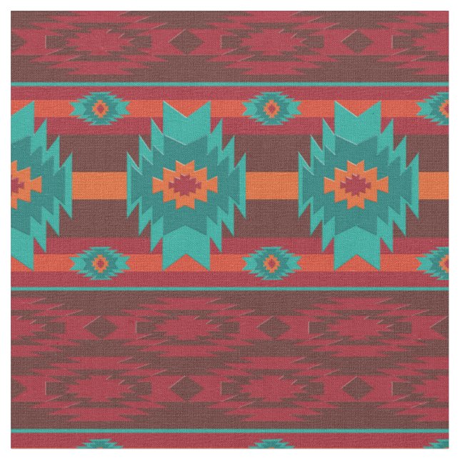 Tecido Padrão tribal sudoeste (Detalhe)
