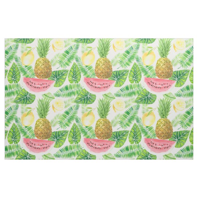 Tecido Padrão tropical (Fat Quarter)