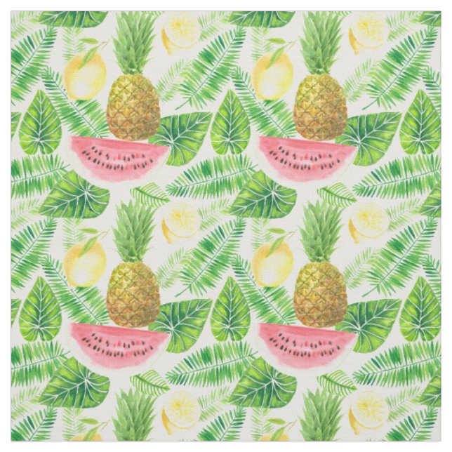 Tecido Padrão tropical (Modelo)