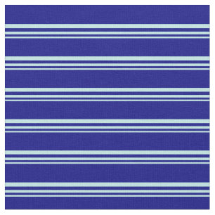 Tecido Padrão Turquesa & Blue Stripes/Lines