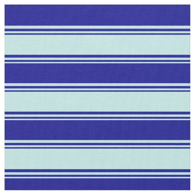 Tecido Padrão Turquesa e Blue Stripes/Linhas Escuras (Detalhe)