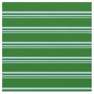 Tecido Padrão Verde Azul Claro e Verde Escuro Vinculado/S