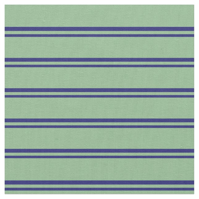 Tecido Padrão Verde Azul e Escuro das Faixa (Detalhe)