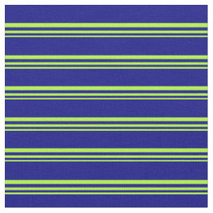 Tecido Padrão verde claro e azul alinhado/riscado