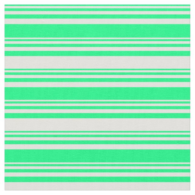 Tecido Padrão verde e amarelo claro riscado (Detalhe)