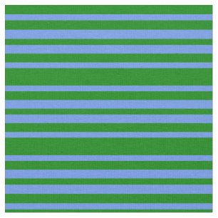 Tecido Padrão verde e azul de córrego colorido