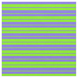 Tecido Padrão Verde e Azul Médio Striped/Links