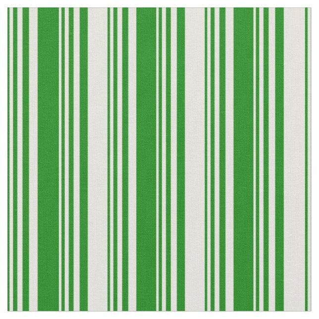 Tecido Padrão verde e bege (Detalhe)