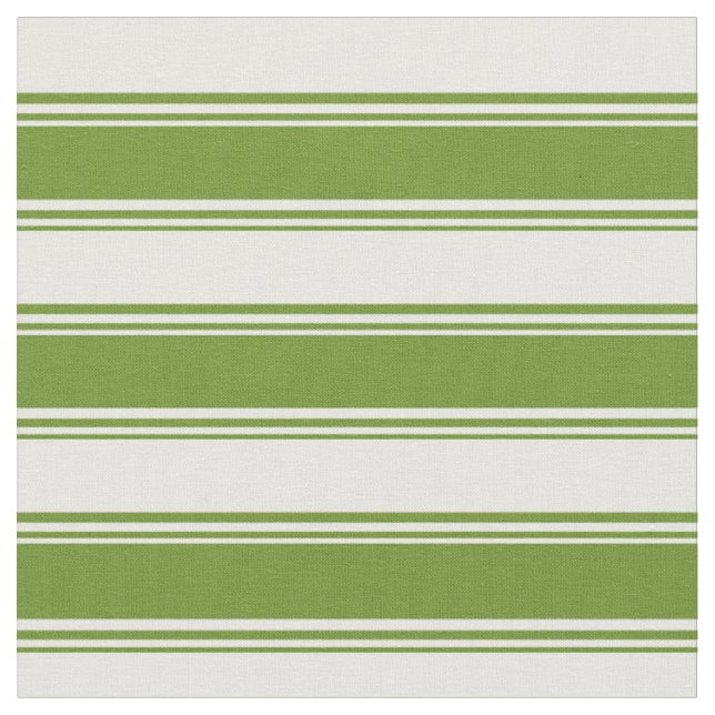 Tecido Padrão Verde e Branco das faixas (Detalhe)