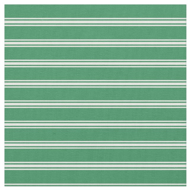 Tecido Padrão Verde e Branco do Mar (Detalhe)