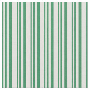 Tecido Padrão verde e ciano claro riscado