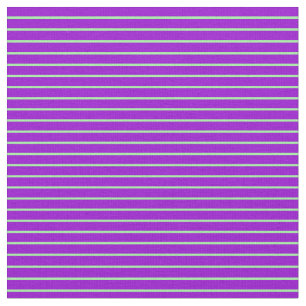 Tecido Padrão verde e escuro violeta riscado/linhado