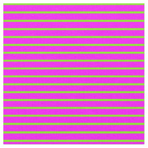 Tecido Padrão Verde e Fuchsia Stripes