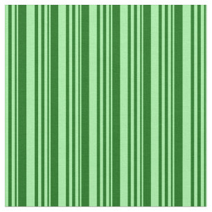 Tecido Padrão Verde e Verde Escuro Colorido de faixas