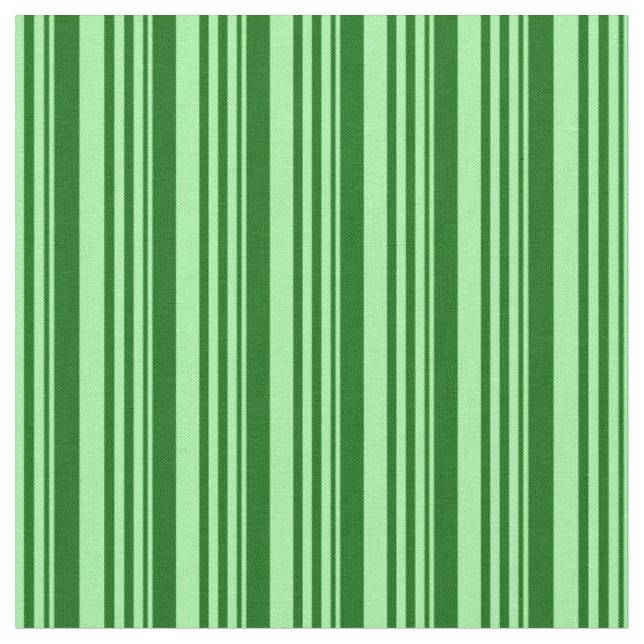 Tecido Padrão Verde e Verde Escuro Colorido de faixas (Detalhe)