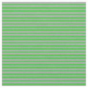 Tecido Padrão verde limão e Cinza Escuro/Faixa
