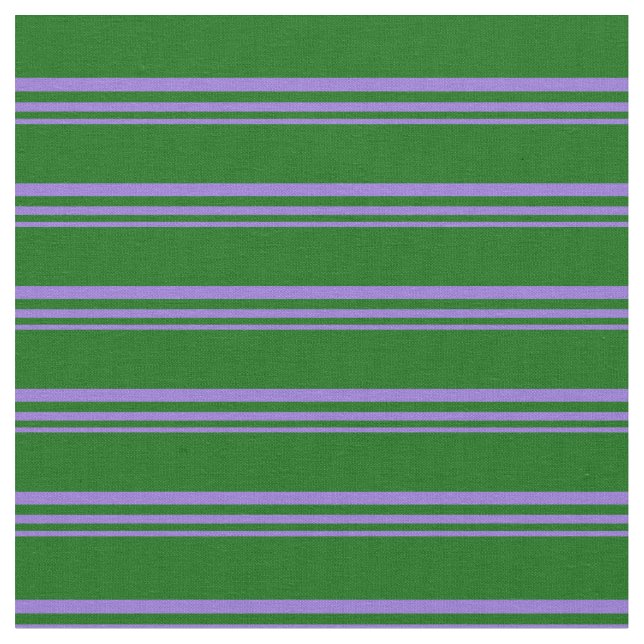 Tecido Padrão verde roxo e escuro riscado (Detalhe)
