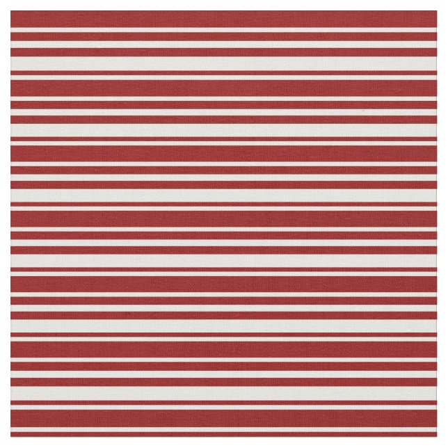 Tecido Padrão vermelho-branco e vermelho-escuro com risca (Detalhe)