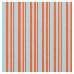 Tecido Padrão Vermelho e Azul Claro Striped/Links