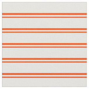 Tecido Padrão Vermelho e Branco das faixas