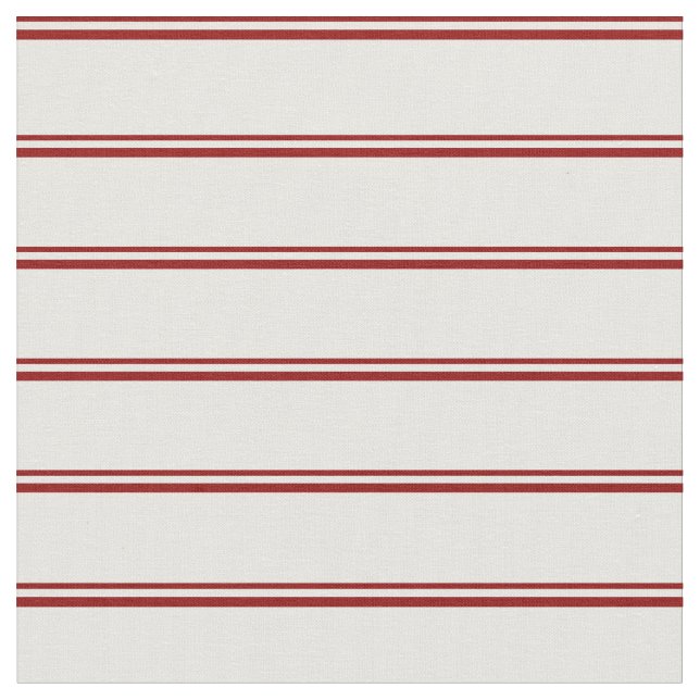 Tecido Padrão vermelho e branco escuro (Detalhe)