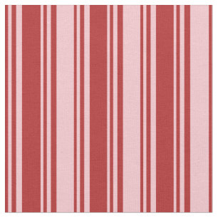 Tecido Padrão vermelho e cor-de-rosa