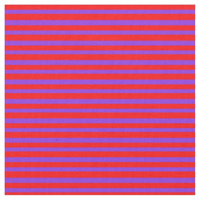 Tecido Padrão vermelho e roxo esticado (Detalhe)