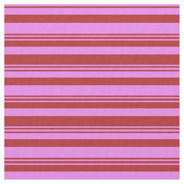 Tecido Padrão Vermelho e Violeta de Stripes (Detalhe)