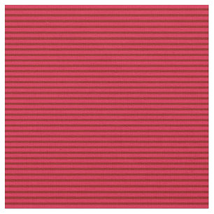 Tecido Padrão Vermelho Escuro e Stripes/Linhas Crimson
