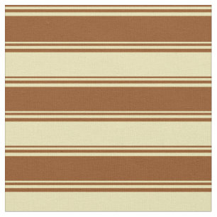 Tecido Padrão Vinculado a Brown e Tan