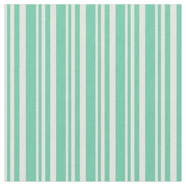 Tecido Padrão Vinculado ao Beige & Aquamarine (Detalhe)