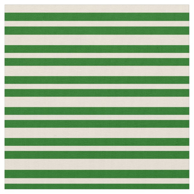 Tecido Padrão Vinculado Bisco e Verde Escuro (Detalhe)