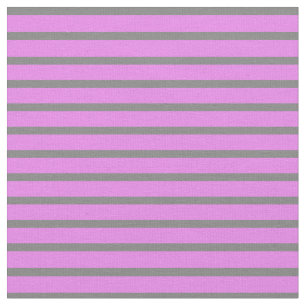 Tecido Padrão Vinculado/Striped Violet & Cinzas