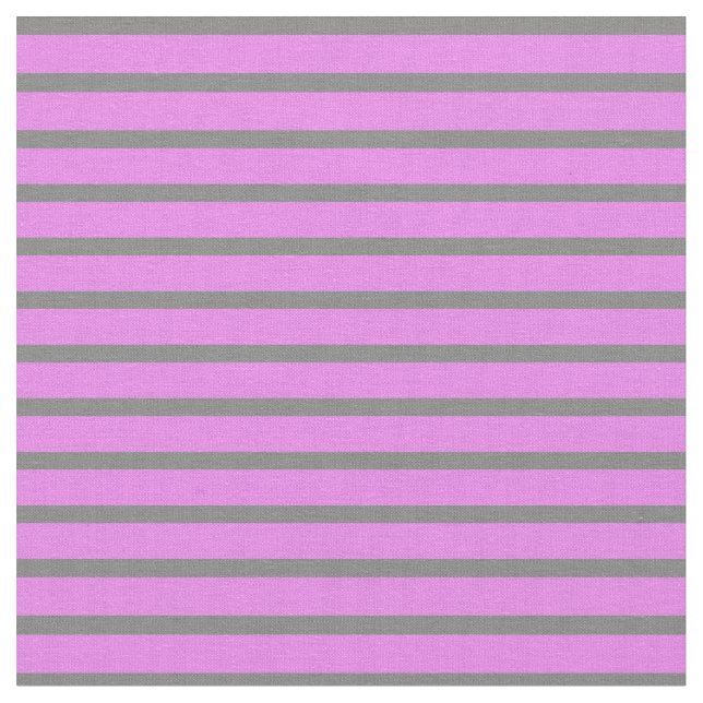 Tecido Padrão Vinculado/Striped Violet & Cinzas (Detalhe)