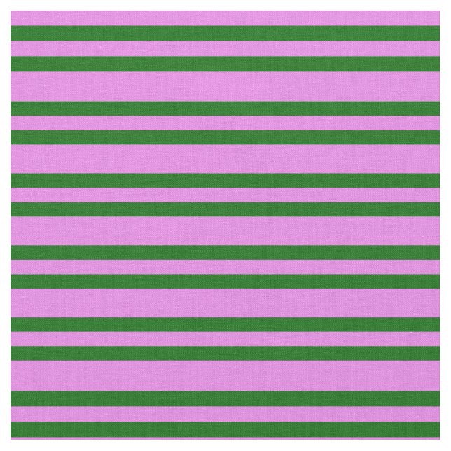 Tecido Padrão Vinculado Violeta e Verde Escuro (Detalhe)